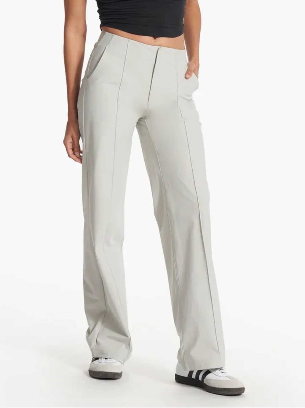 Vuori Women's Meta WideLeg Pants in Vapor